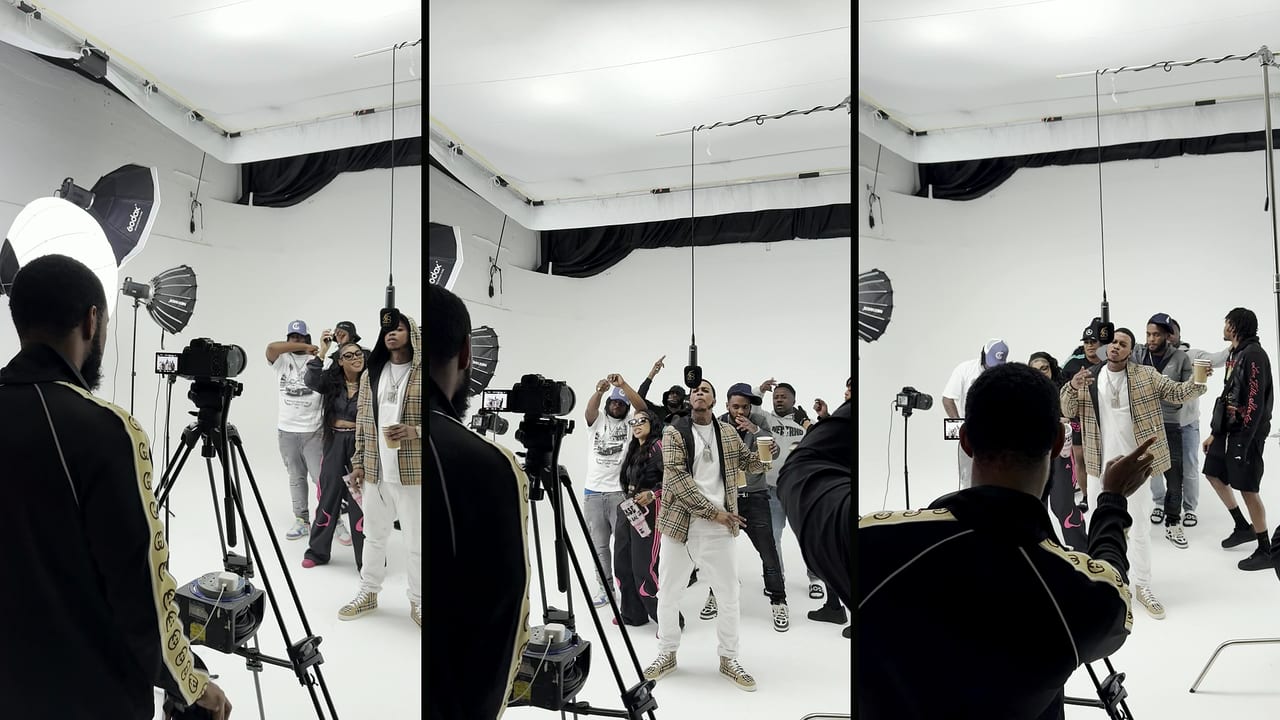 Campaign, music-video and content shoots at Scope Media Studios: crews, casts and sets across the studios